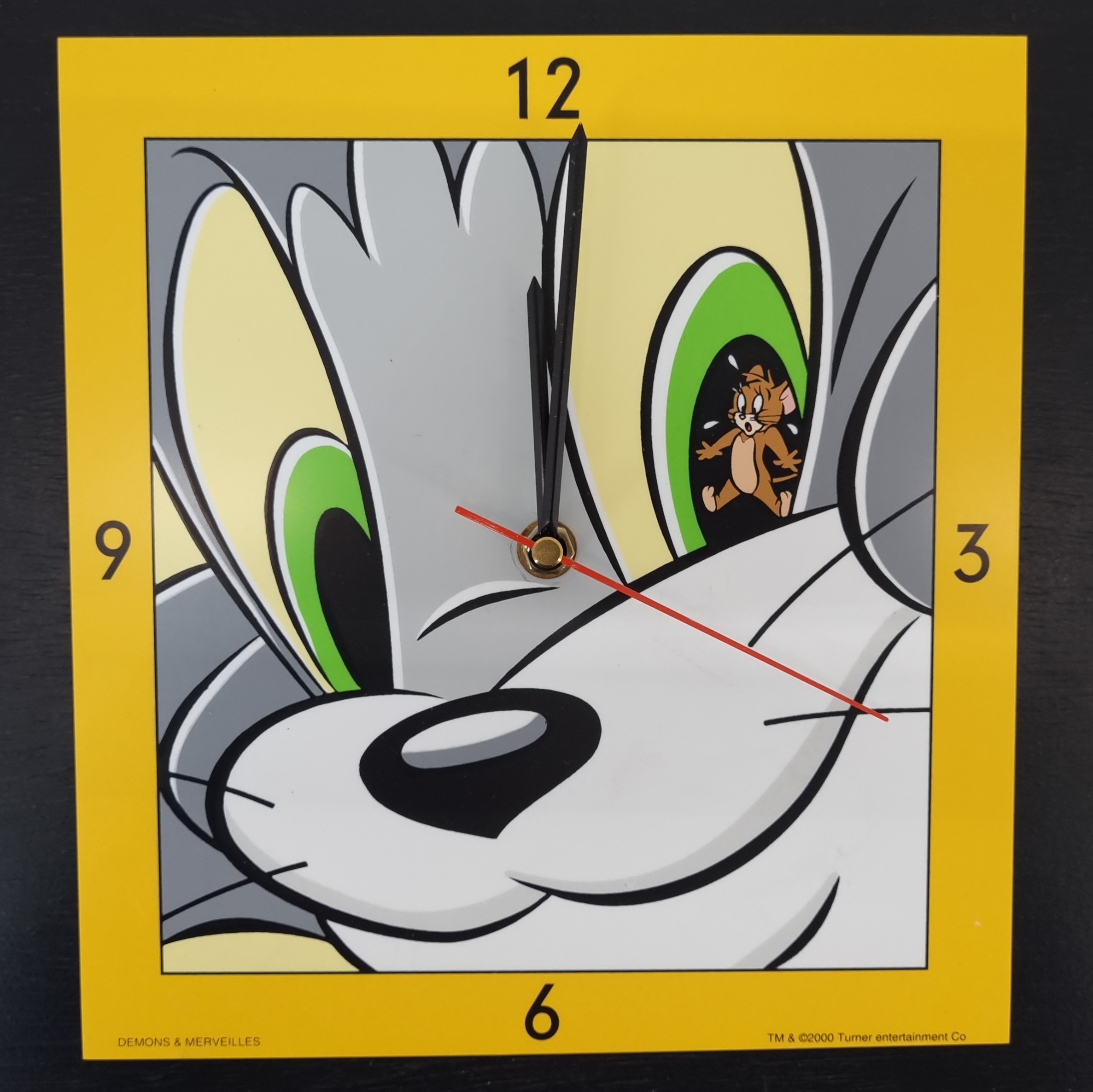 Clock of Tom Cat and Jerry Mouse