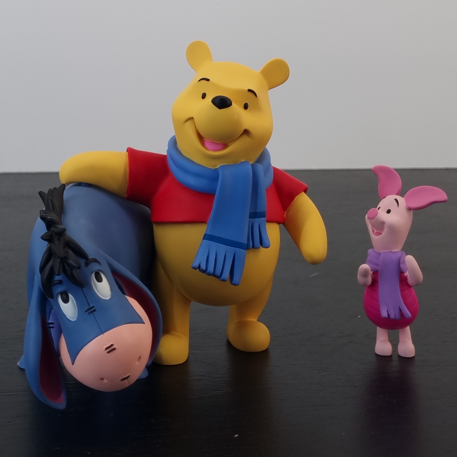 Winnie the Pooh Eeyore and Piglet figurine _front