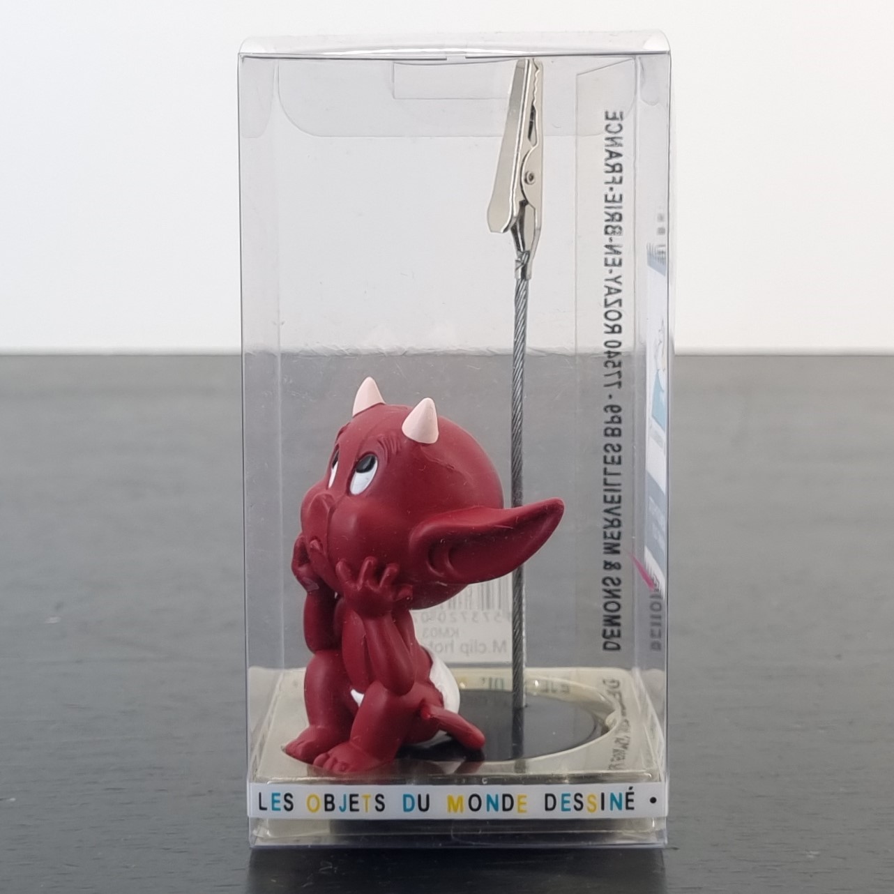 Hot Stuff Devil memo holder - Pondering _left - Demons & Merveilles Hot Stuff Devil memo holder - Pondering _left