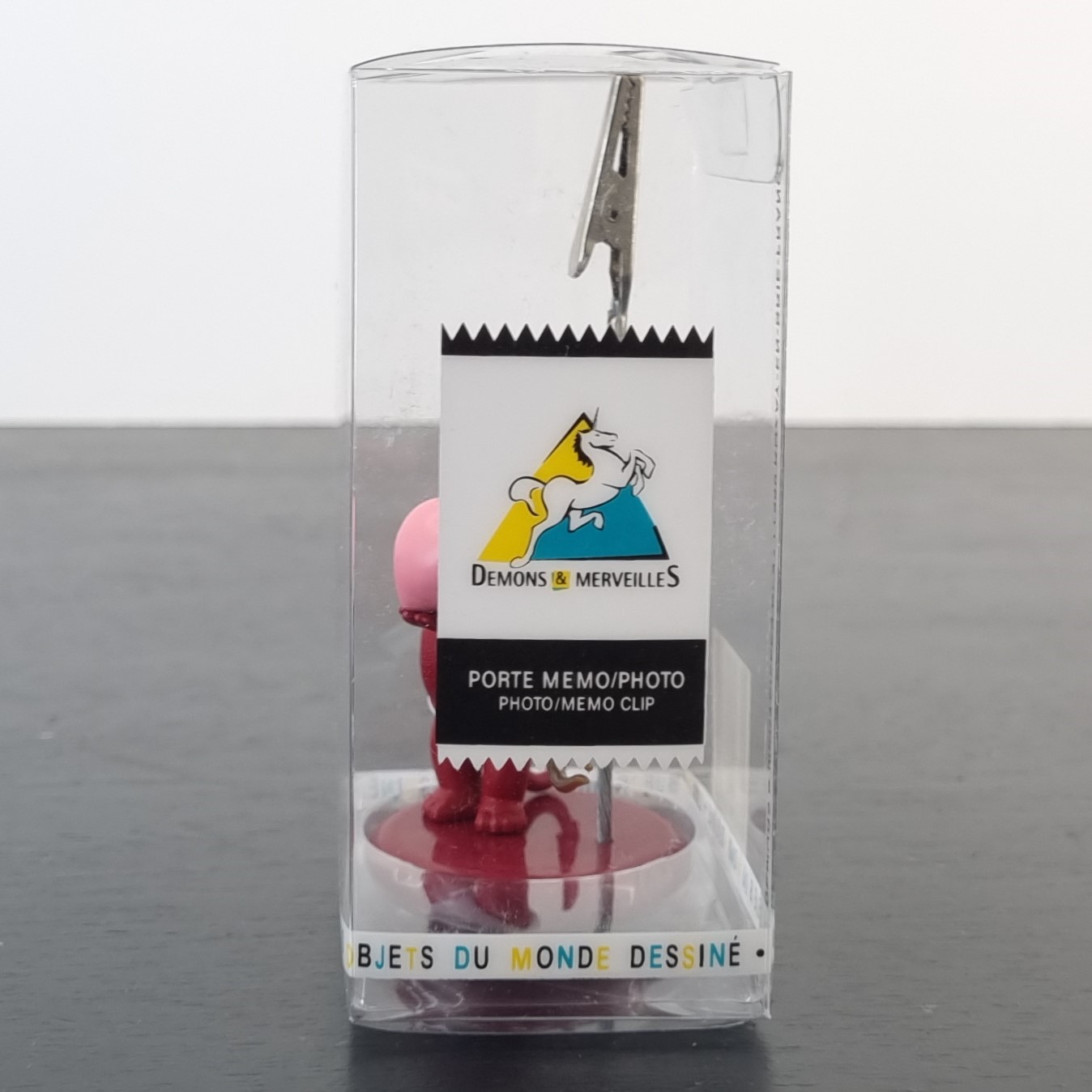 Hot Stuff memo holder - Holding a heart _left - Demons & Merveilles Hot Stuff memo holder - Holding a heart _left