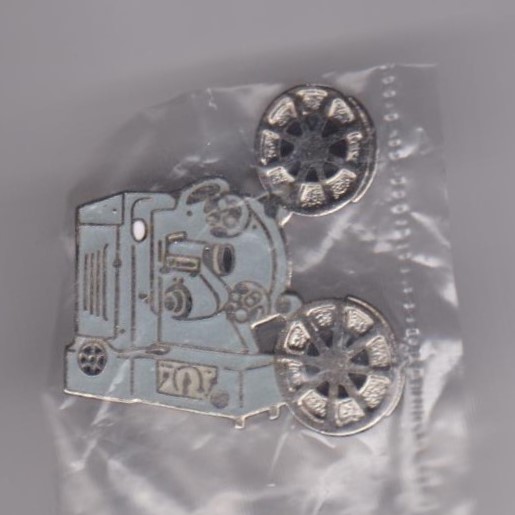 Antique movie projector pin - Demons & Merveilles Antique movie projector pin