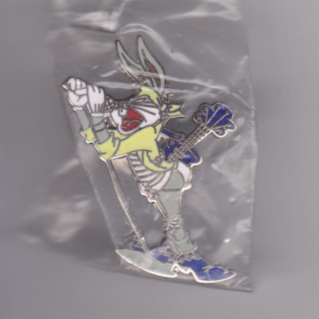 Bugs Bunny rockstar pin