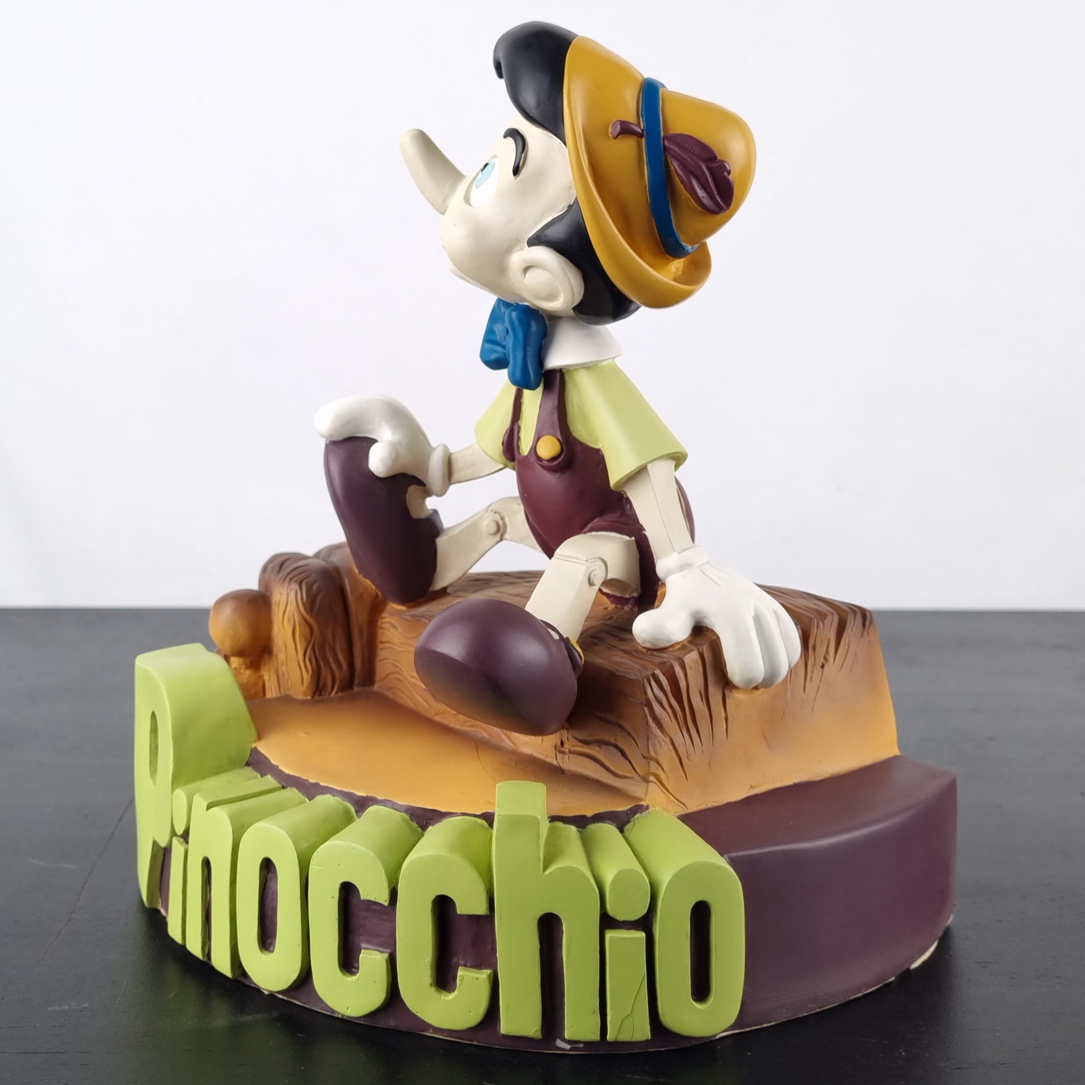 Demons and Merveilles Pinocchio statue _left front