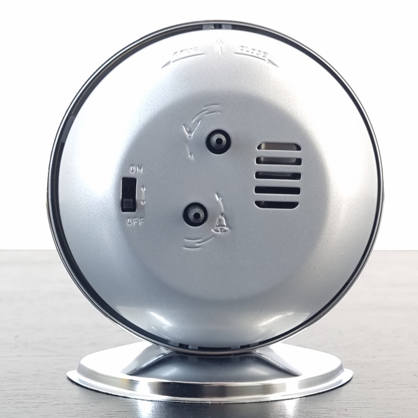 Hot Stuff whistling alarm clock _back - Demons & Merveilles Hot Stuff whistling alarm clock _back