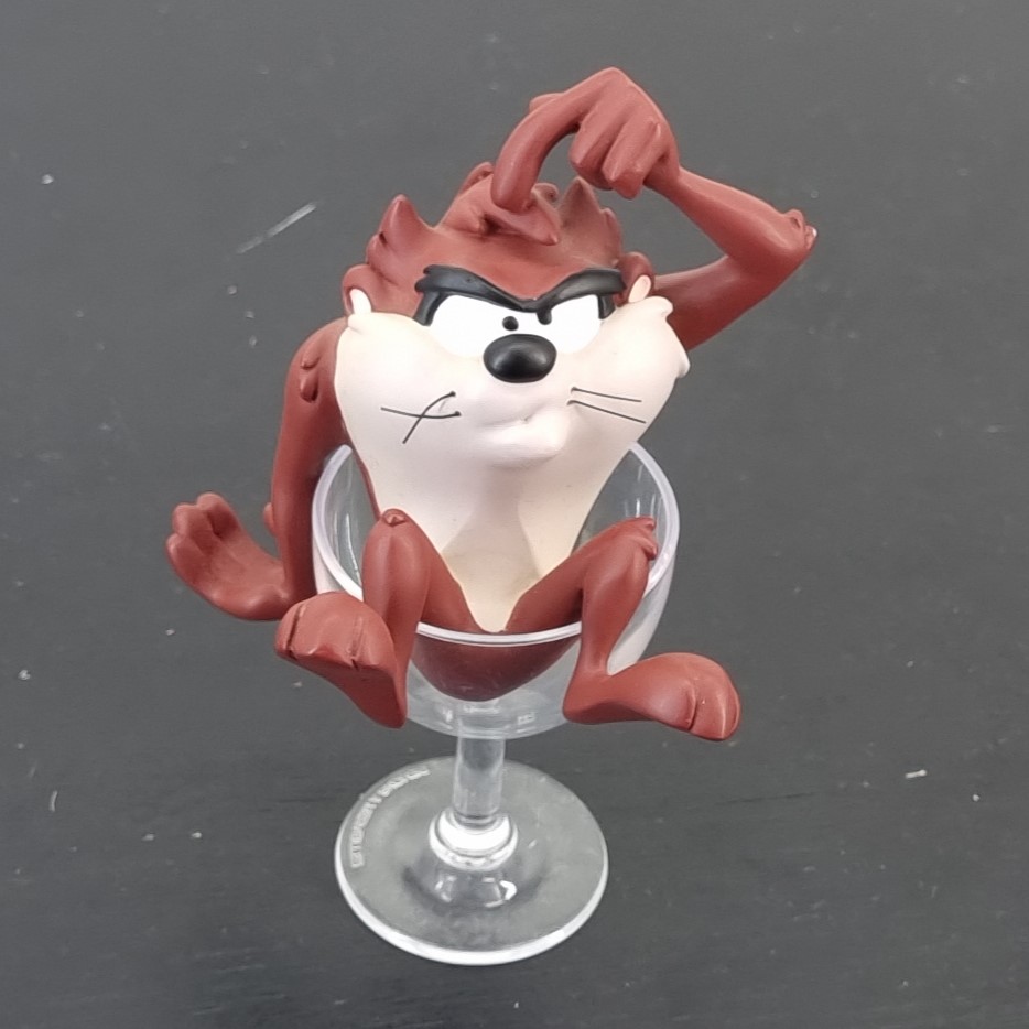 Tasmanian Devil in a glass figurine - Demons & Merveilles Tasmanian Devil in a glass figurine