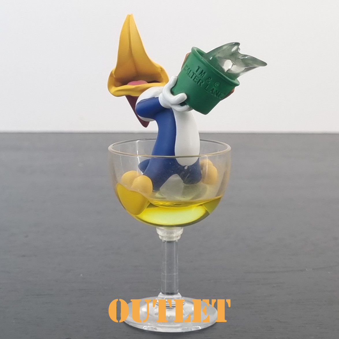 Woody Woodpecker in glass figurine _left front - Demons & Merveilles Woody Woodpecker in glass figurine _left front
