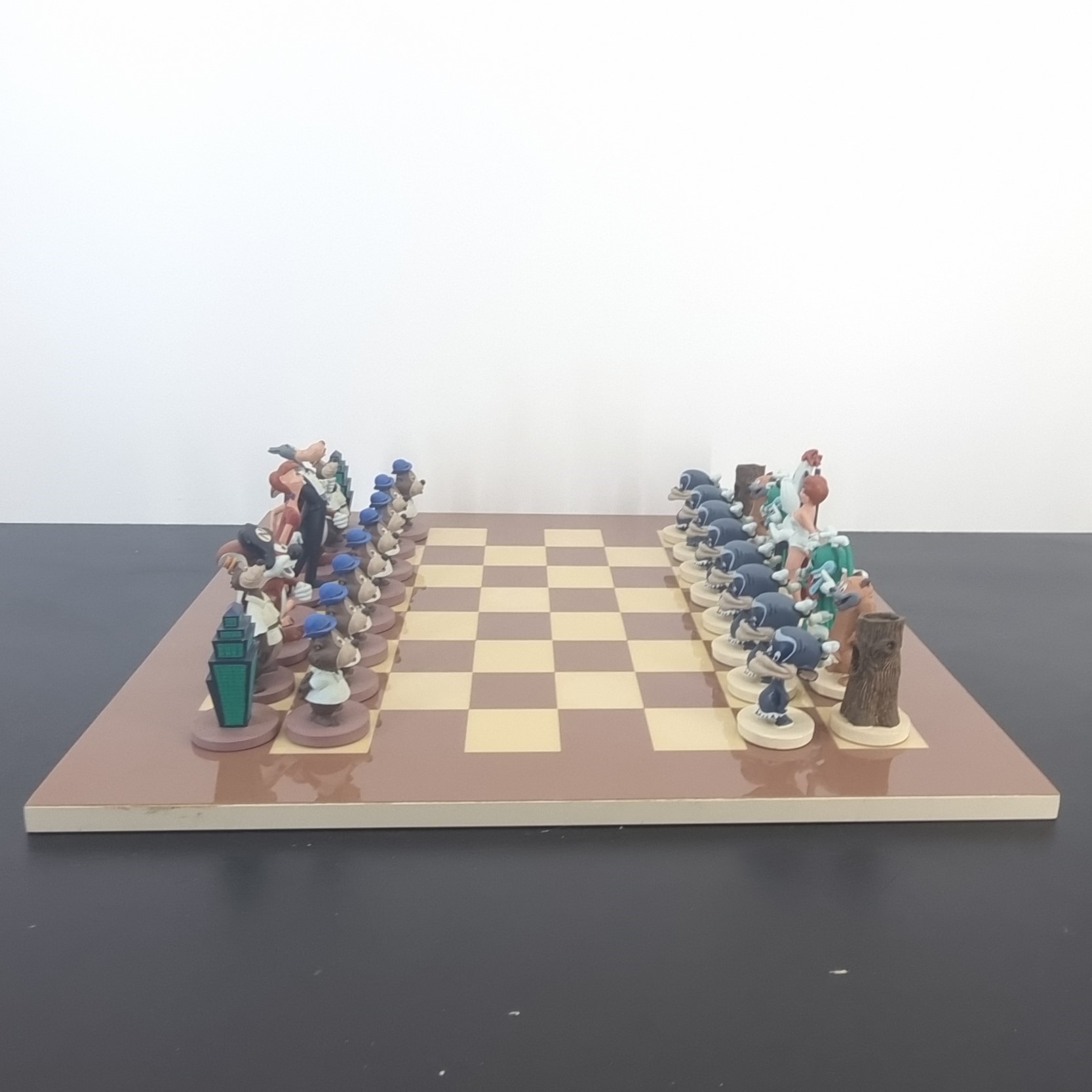 Chess Board Demons et Merveilles _sideways - Demons & Merveilles Chess Board Demons et Merveilles _sideways