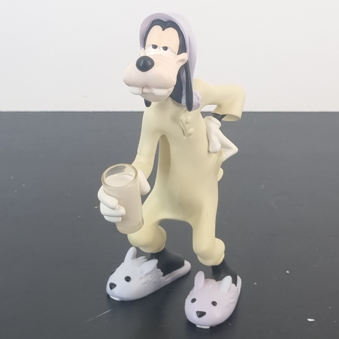 Goofy in his pajama statue
