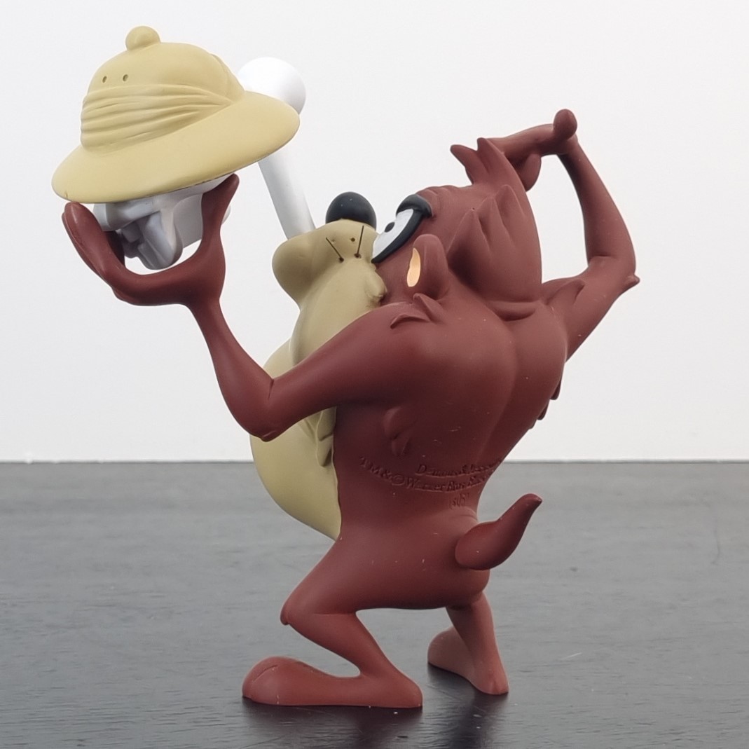 Tasmanian Devil to eat or not to eat figurine _left back - Demons & Merveilles Tasmanian Devil to eat or not to eat figurine _left back